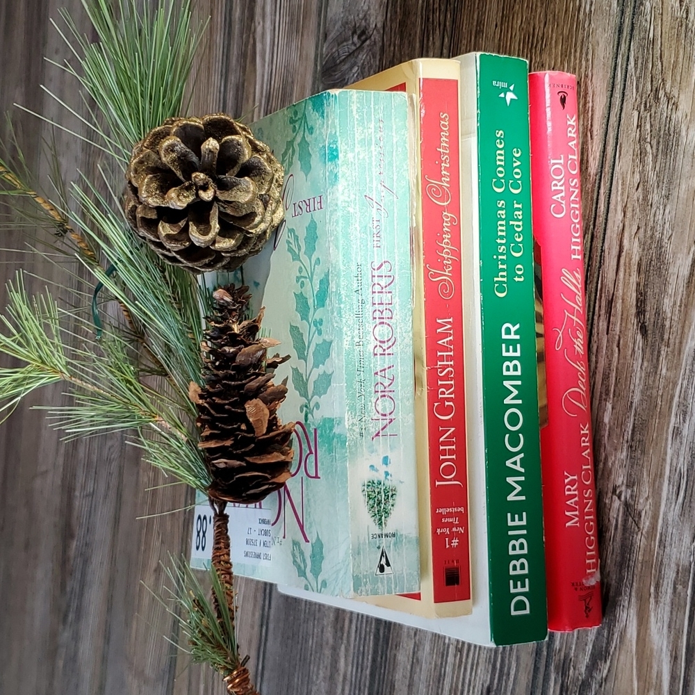 Holiday Book Bundle Nora Roberts Debbie Macomber John Grisham Mary Higgins Clark